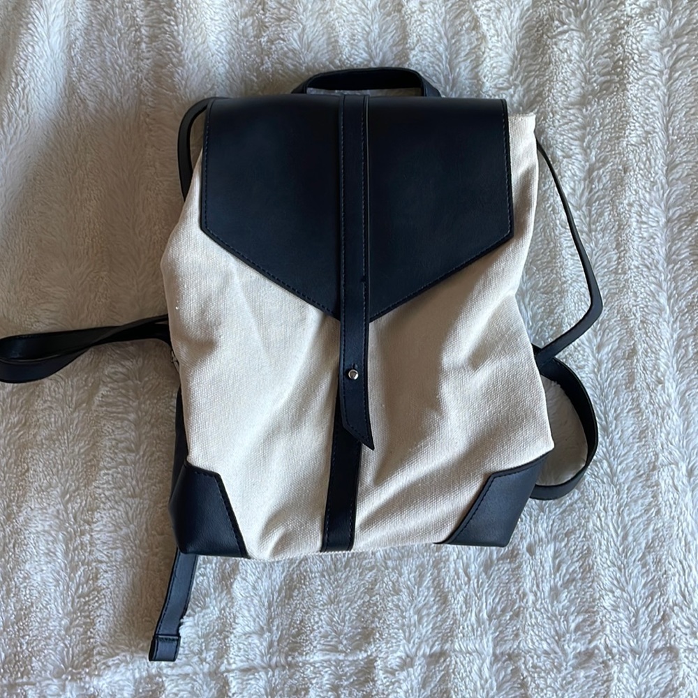 Deux Lux small canvas/vegan backpack